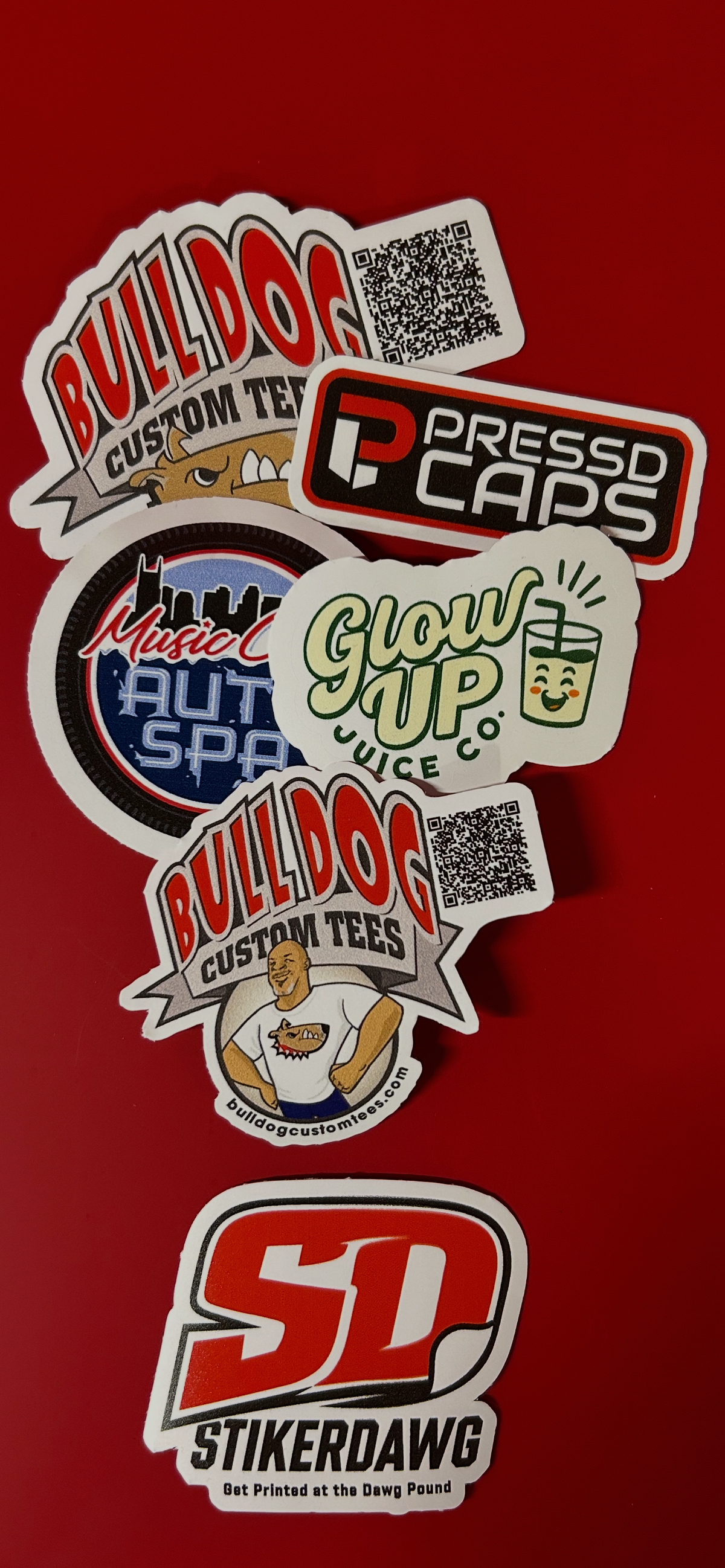 Custom Kiss & Die-cut Stickers