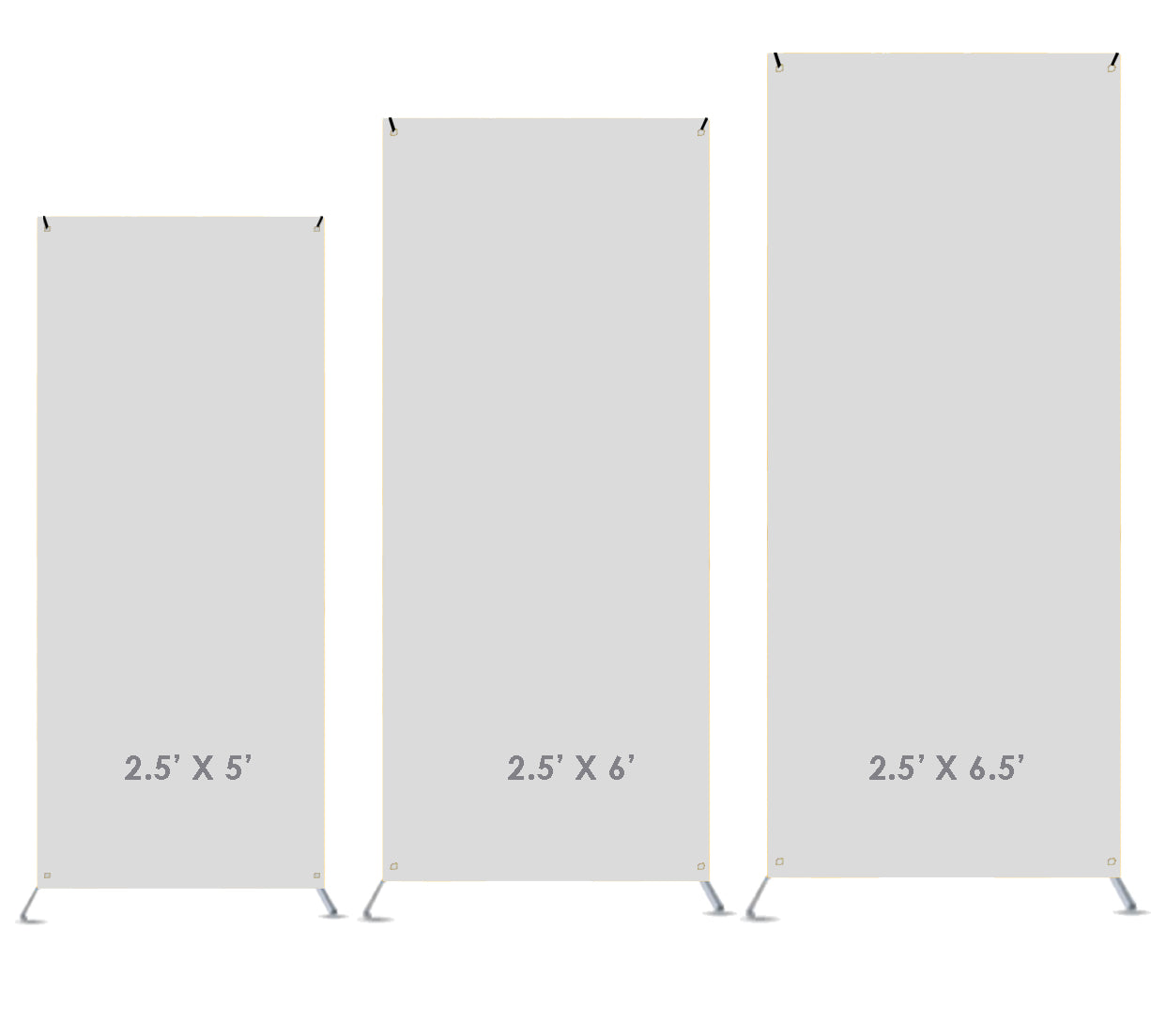 Adjustable X Banners